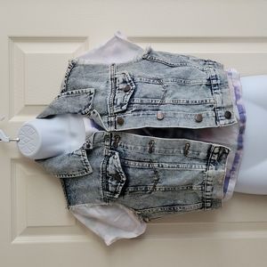 Cute Jean vest